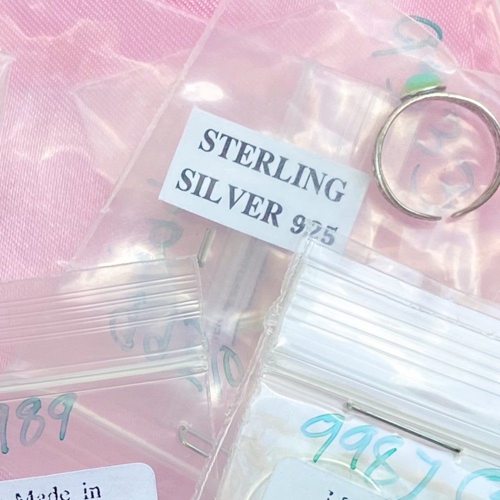 13 Toe Rings Unopened. Serling Silver Adjustable … - image 2